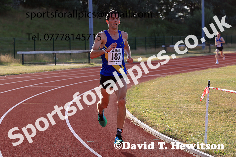 Senior Mens 2025 Sunderland 5k, Silksworth, Sunderland. Photo: David T. Hewitson/Sports for All Pics